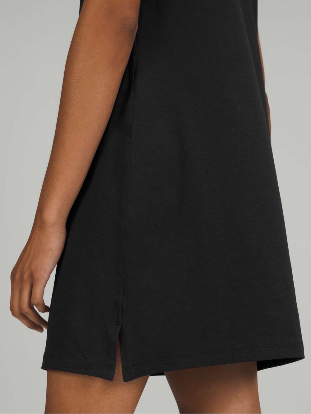 Lululemon athletica Black Sleeveless Shift Mini Dress - Picture 4 of 9